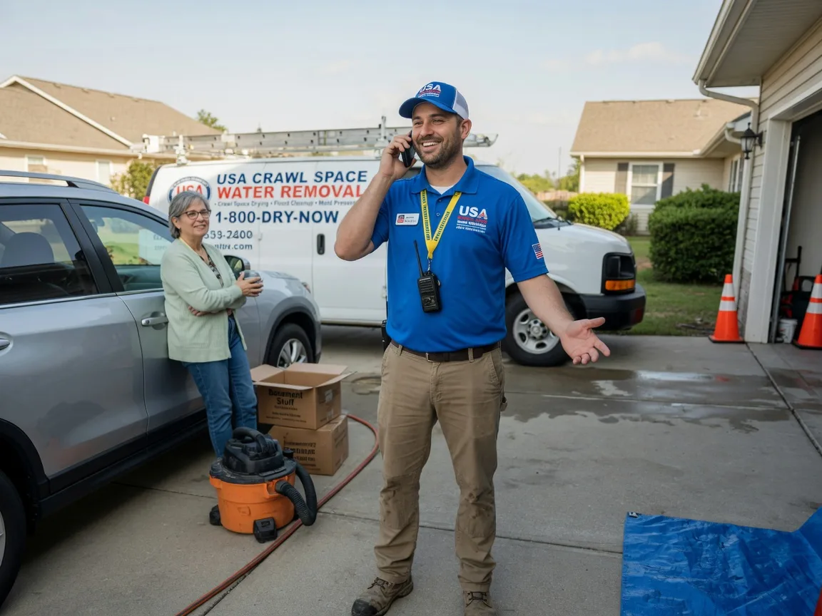 Crawl Space Water Removal Wellington, TX FAQs